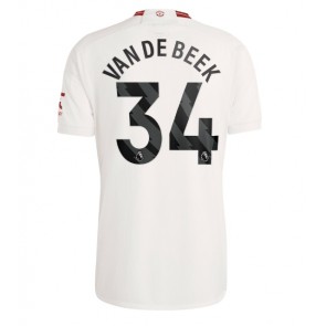 Manchester United Donny van de Beek #34 Replica Third Stadium Shirt 2023-24 Short Sleeve